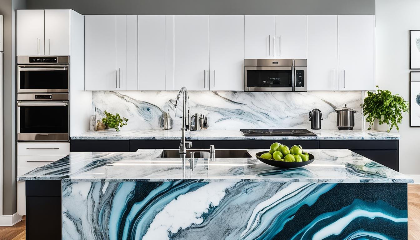 Innovative Resin Kitchen Countertops